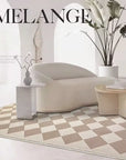 French-Inspired Checkerboard Rug