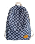 Unisex Jean Plaid Laptop Backpack 👜