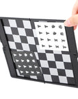 Portable Board & Checkers Game 🧳