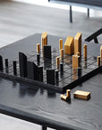 Luxury Marble Metal Chess Set