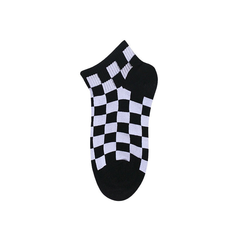 Funky Checkerboard Socks