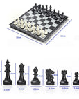 Travel Chess Set with Folding Chess Board ♟️