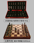 High-Grade Solid Wood Chess Set