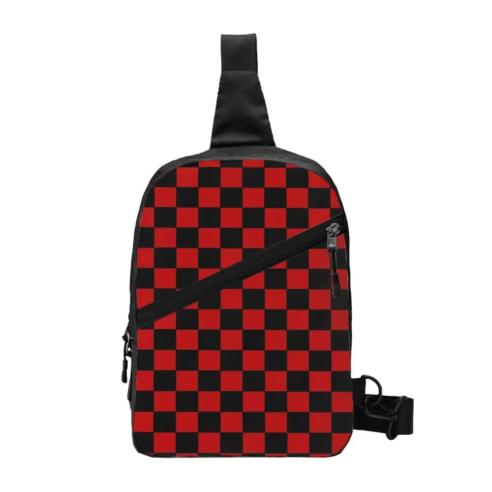 Custom Chess Sling Crossbody Backpack 👜