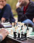 Professional Chess Set with Rollable Chess Board ♟️