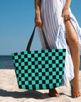 Custom Large Chess Board Game Tote Bag 👜