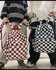 Fashion Plaid Women & Men Backpack 👜