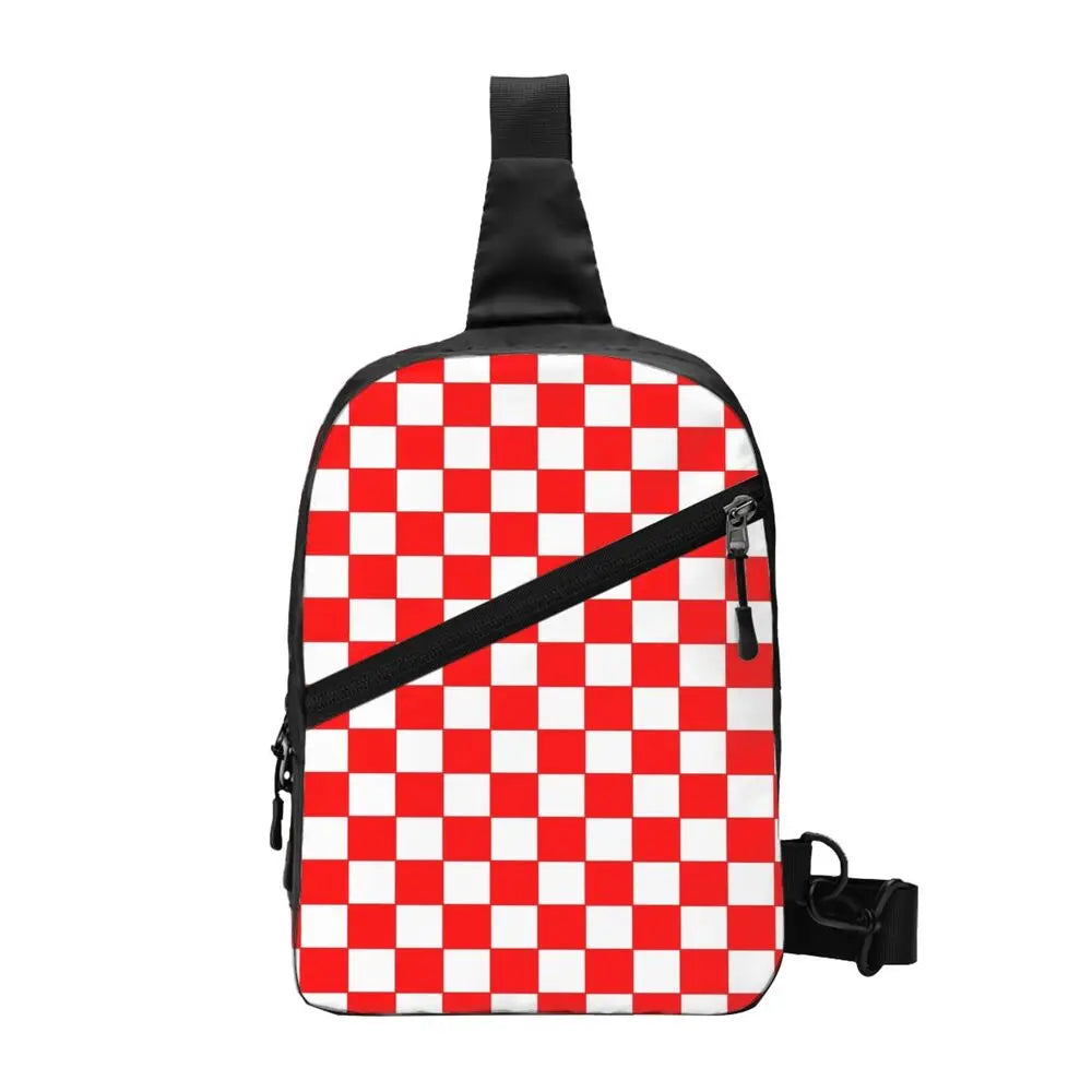 Custom Chess Sling Crossbody Backpack 👜