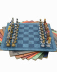 Luxury Medieval Warrior Character Themed Chess Board