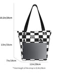 Chess Casual Shoulder Tote Shopping Bag 👜