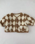 Winter Plaid Baby Coat for Infants