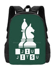 BJJ Chess Schoolbag Backpack 🎒