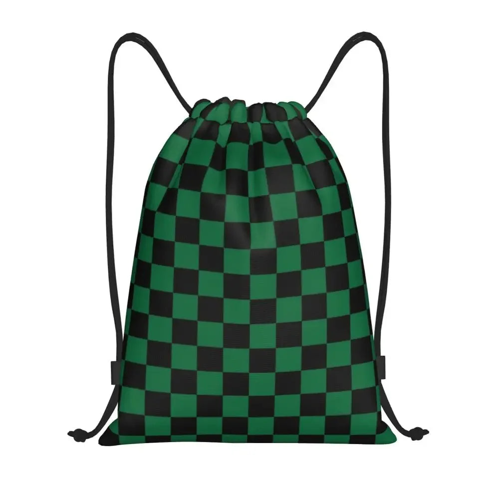 Custom Chess Drawstring Backpack 👜