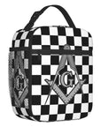 Freemason Checkered Pattern 👜