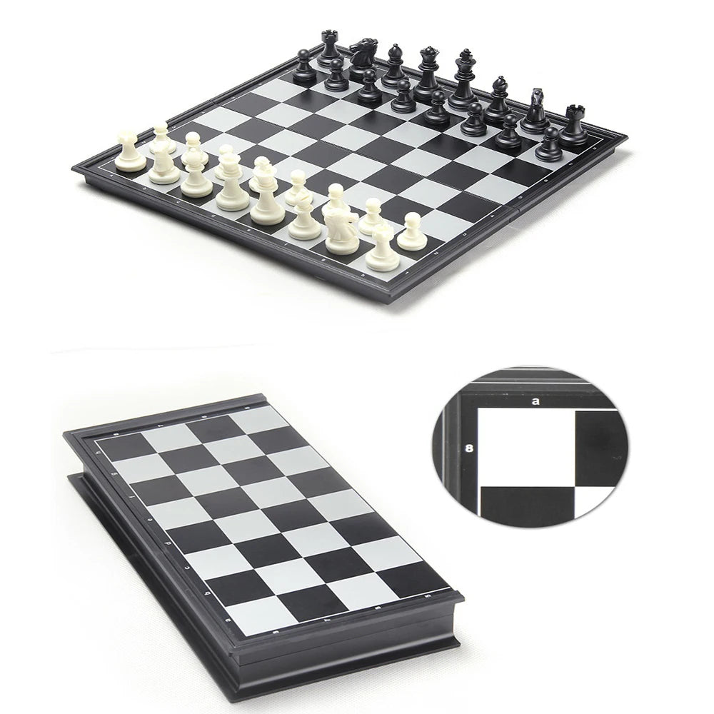 Travel Chess Set with Folding Chess Board ♟️