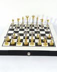 Golden Elegance Chess Set