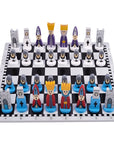 Cartoon Wooden Chess Set