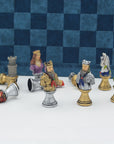 Luxury Medieval Warrior Character Themed Chess Board