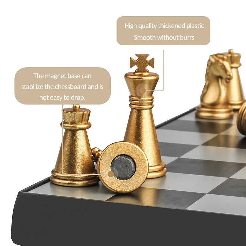 Portable Travel Magnetic Chess Set 🧲