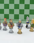 Luxury Medieval Warrior Character Themed Chess Board