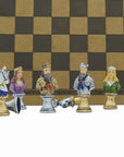 Luxury Medieval Warrior Character Themed Chess Board