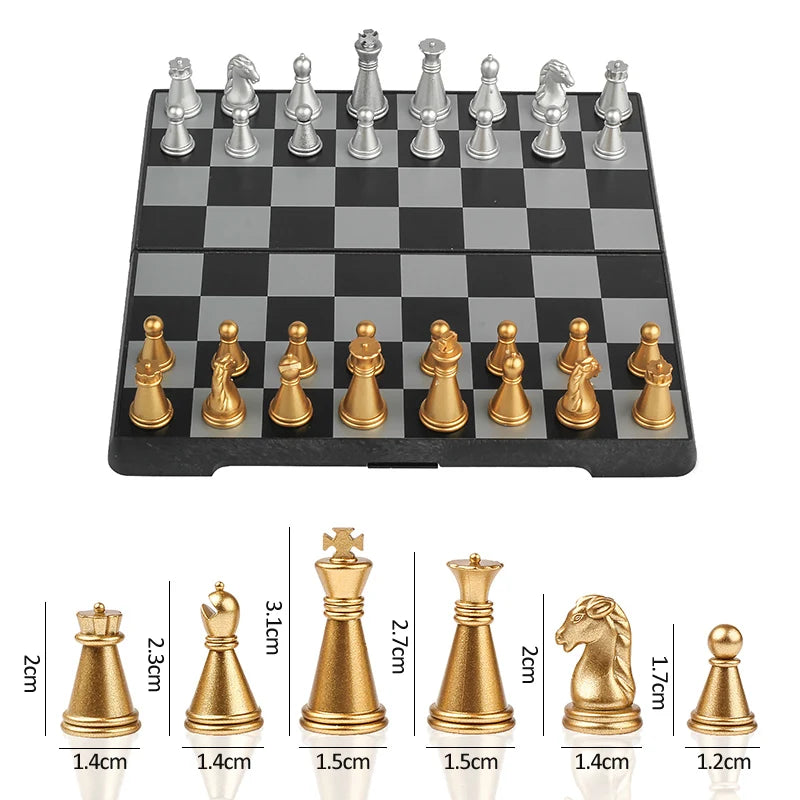 Portable Travel Magnetic Chess Set 🧲