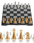 Portable Travel Magnetic Chess Set 🧲