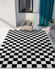 Chic Checkerboard Plaid Rugs