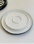 Nordic Geometric Ceramic Plate Set 