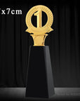 Crystal Triumph Medal Trophy