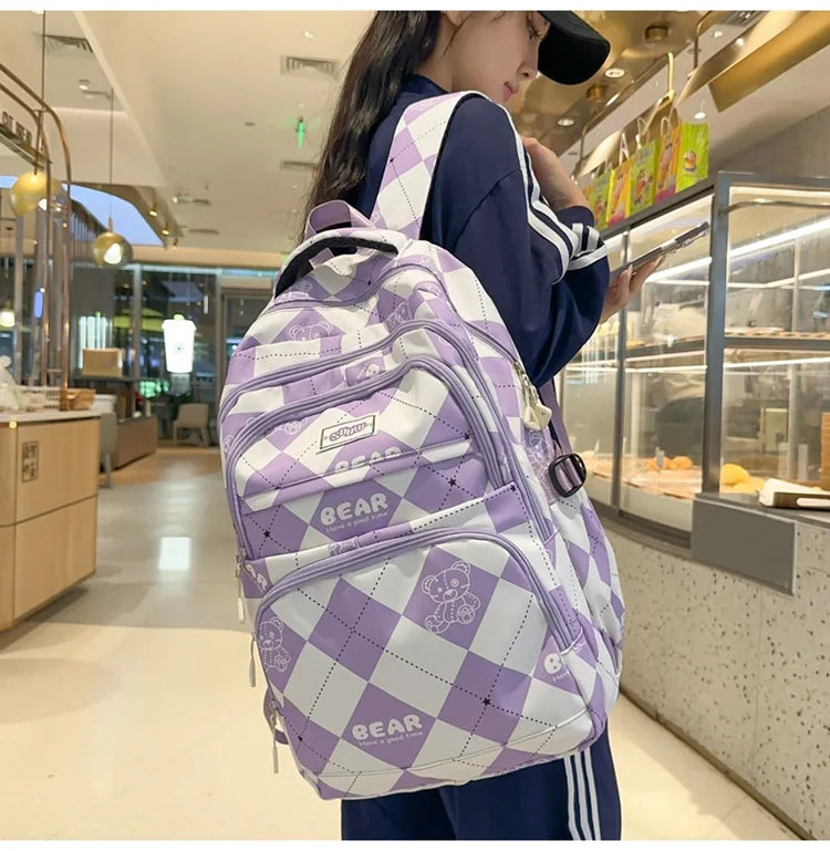 Fashion Student College Backpack 👜