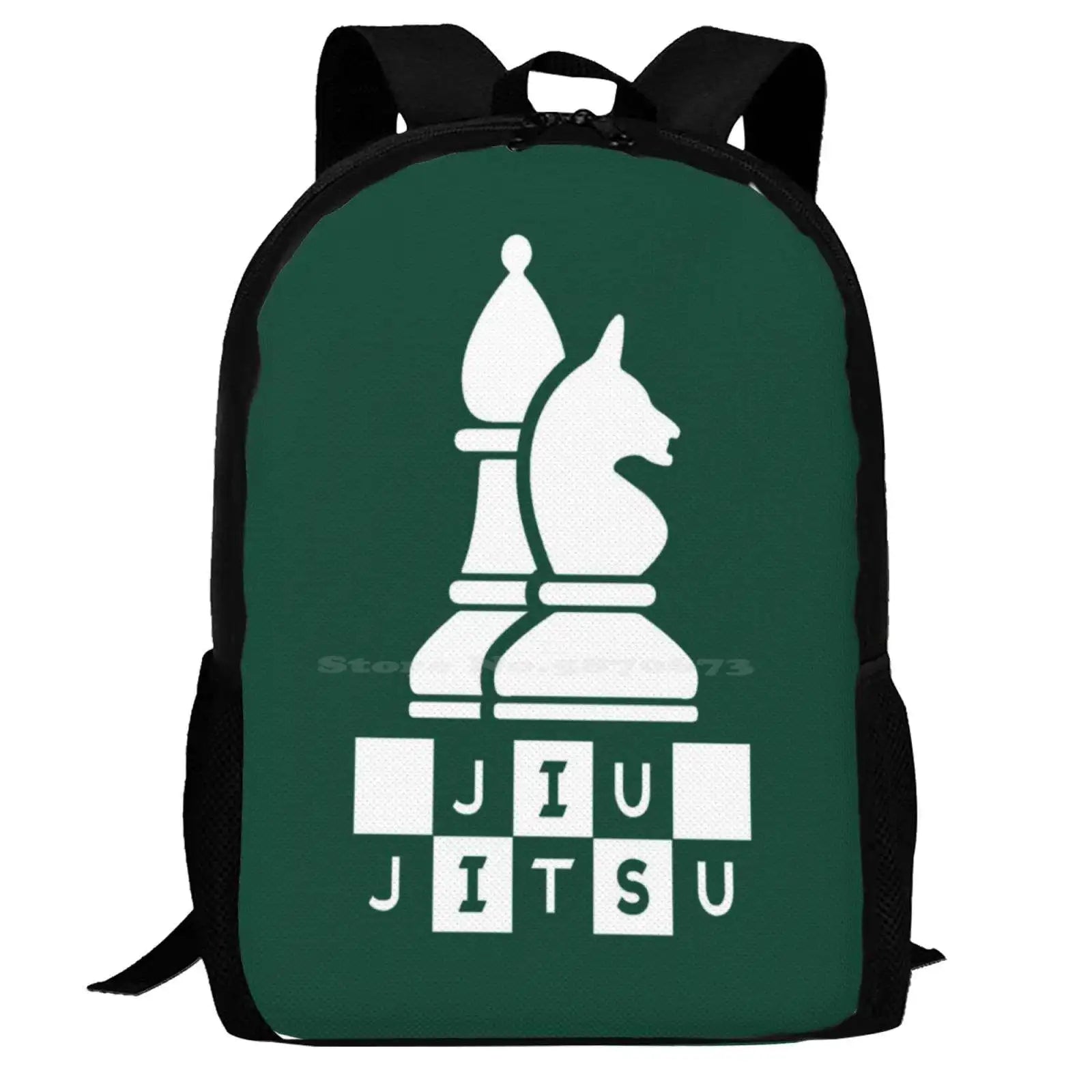 BJJ Chess Schoolbag Backpack 🎒