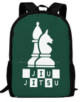 BJJ Chess Schoolbag Backpack 🎒