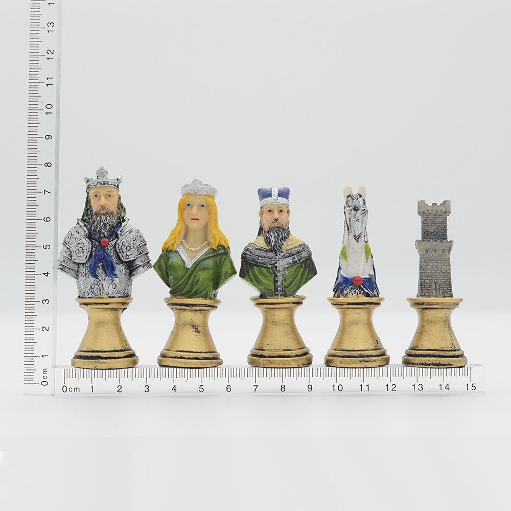 Luxury Medieval Warrior Character Themed Chess Board