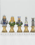 Luxury Medieval Warrior Character Themed Chess Board