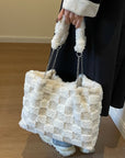 Winter Fluffy Plush Handbag 👜