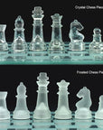 Crystal Glass Chess Set