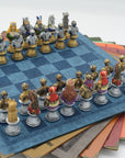 Luxury Medieval Warrior Character Themed Chess Board