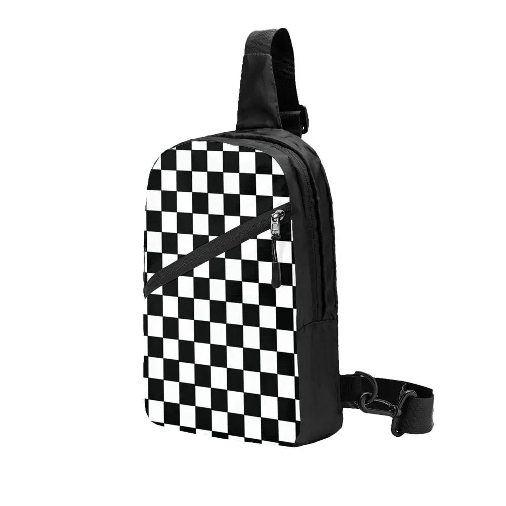 Custom Chess Sling Crossbody Backpack 👜