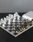 Premium Large K9 Crystal Chess Set