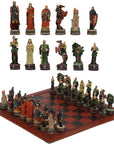 Metal Painted Chess