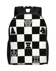 Custom Fashion Chess Backpacks for Women and Men 👜