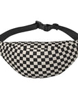 Custom Checkerboard Plaid Fanny Bag 👜