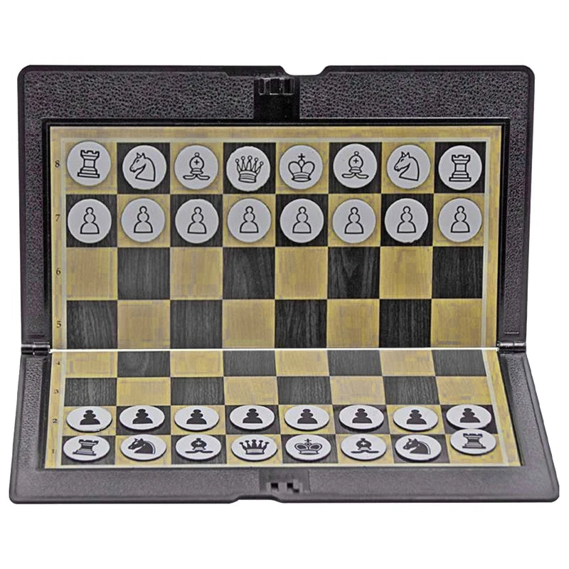 Puzzle Board Game Interior Pocket Chess Toy 🛍️