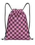 Custom Chess Drawstring Backpack 👜