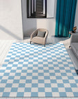 Chic Checkerboard Plaid Rugs