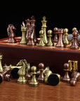 Metal Medieval Chess Set