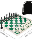 Professional Chess Set with Rollable Chess Board ♟️