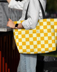 Custom Large Chess Board Game Tote Bag 👜