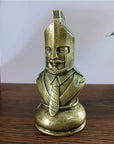 Gold & Bronze International Chess Ornaments